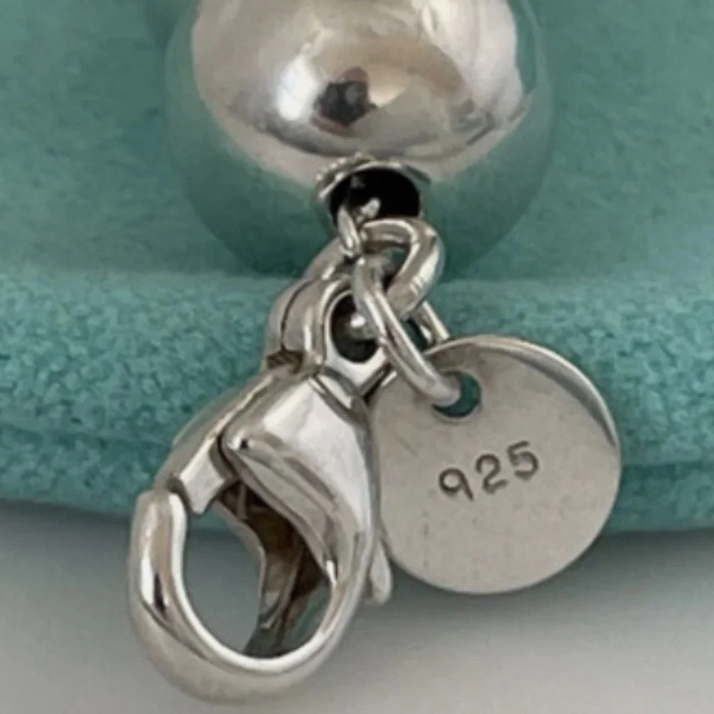 Tiffany & Co HardWear Ball Necklace 10mm 18” Sterling Silver 925 57g - Picture 4 of 9